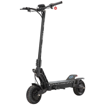 60v Hawk Dual Motor Electric Scooter 10 Inch Big Wheel 250W Lithium Battery Foldable Kick 70km Range Two-Wheel Vehicle