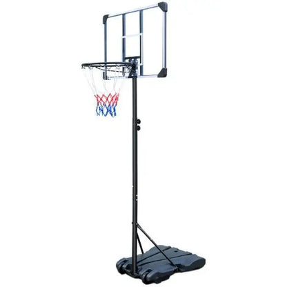 Basketball Hoop Portable Basketball Goal for Indoor Outdoor Basketball Stand 5.4-7 ft Adjustable 32 in Backboard with Wheels