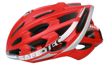 Mountain Bike Caaque LED Light Bicycle Wireless MTB Road Bike Scooter PC Electric Smart Cycling Helmet