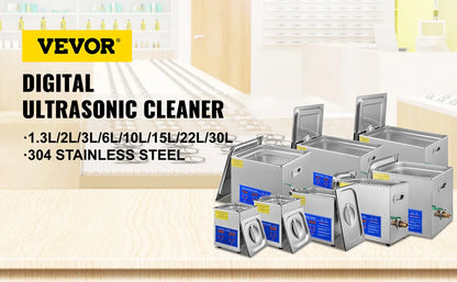 1.3L 2L 3L 6L 10L 15L 22L 30L Ultrasonic Cleaner Lave-Dishes Portable Washing Machine Ultrasound Home Clean Appliances