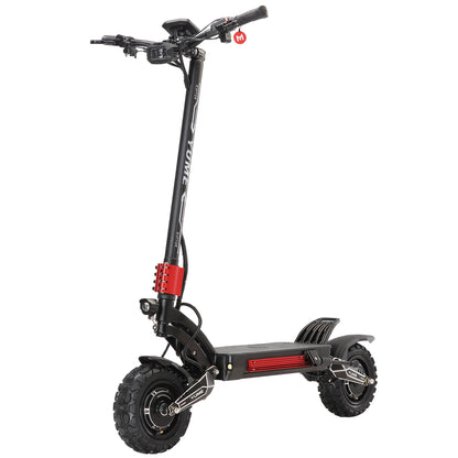 60V Raptor Road Dual Motor Electric Scooter 250W Brushless Motors 150kg Capacity 11 Inch Foldable Wheels Smart Digital