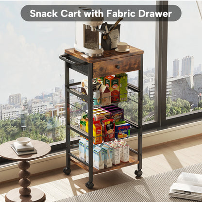 Kitchen Organizer Storage Cart