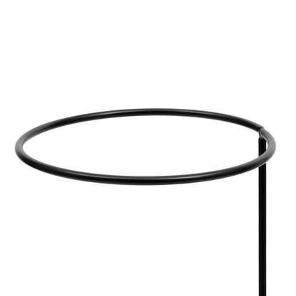 7 Tier Hat Rack Black Freestanding Hat Stand Large Capacity Holds 35 Hats Rotating Display Shelf Space Saving Floor Organizer for Hats Shop Retail Store Home Easy Access