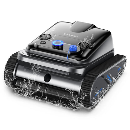 Upgraded Cordless Pool Robot With Powerful Four‑Motor Cleaning.