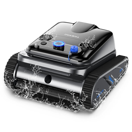 Upgraded Cordless Pool Robot With Powerful Four‑Motor Cleaning.