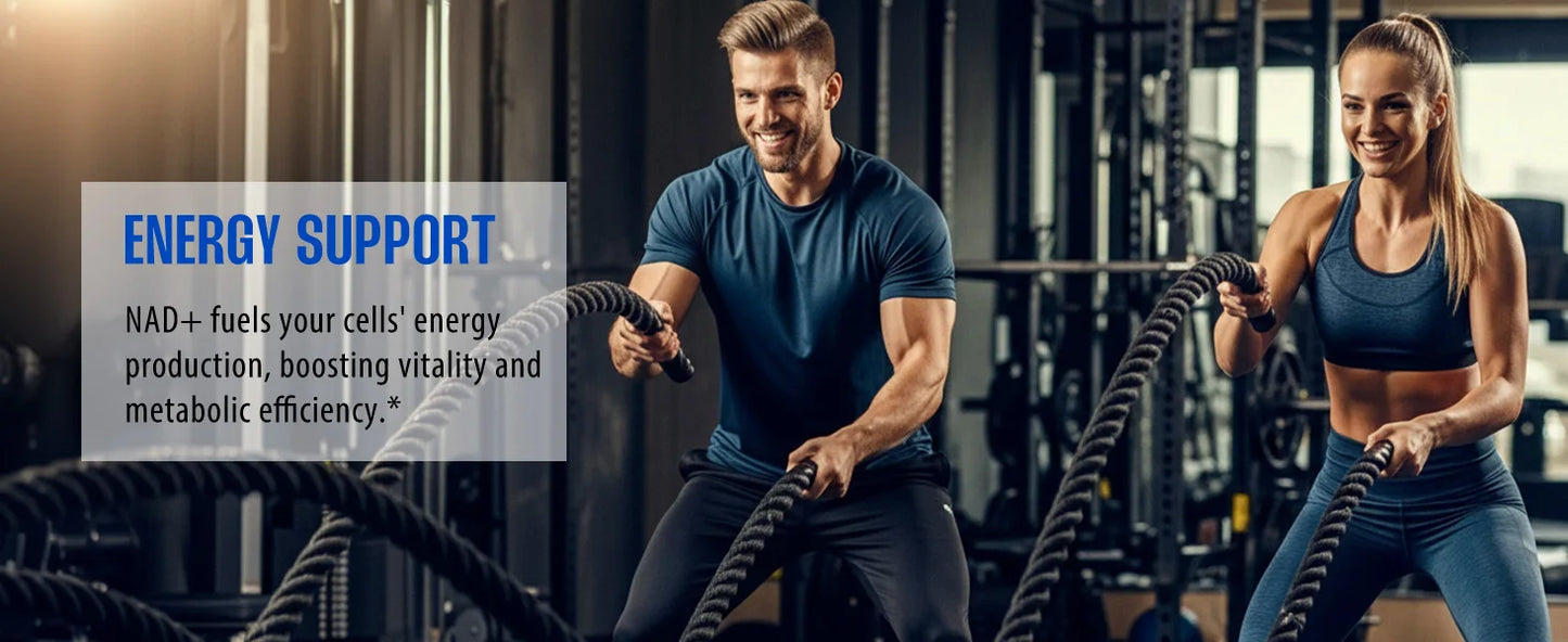 Supplement 1450mg NAD Resveratrol Supplement for Women and Men NAD+ Support Cellular Health Anti Aging 90 Count