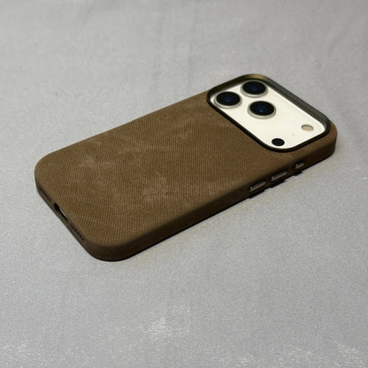 Built-in Magnetic Luxury Leather Phone Case for iPhone