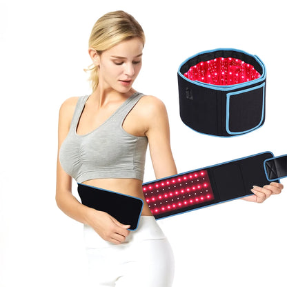660nm 850nm red light wrap; relaxes muscles