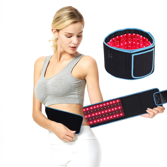 660nm 850nm red light wrap; relaxes muscles