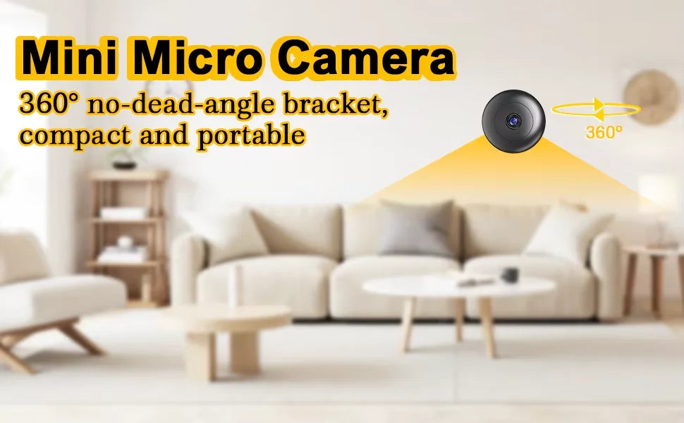R27  Wireless camera High Definition Sports Mini Cam Portable Handheld Multi Scene Shooting Home Outdoor Recorder