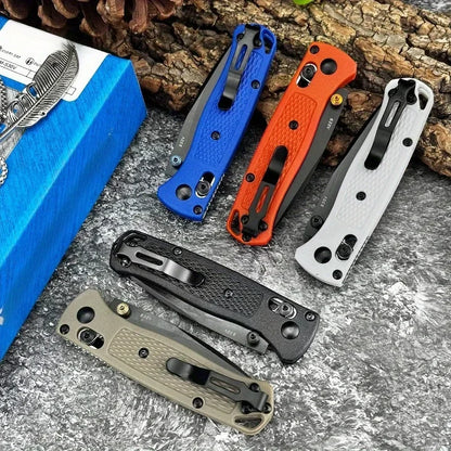 Axle Lock Folding Knife S30V Steel Blade Nylon Fiber Handle Outdoor Camping Survival EDC Practical Cutting Knife