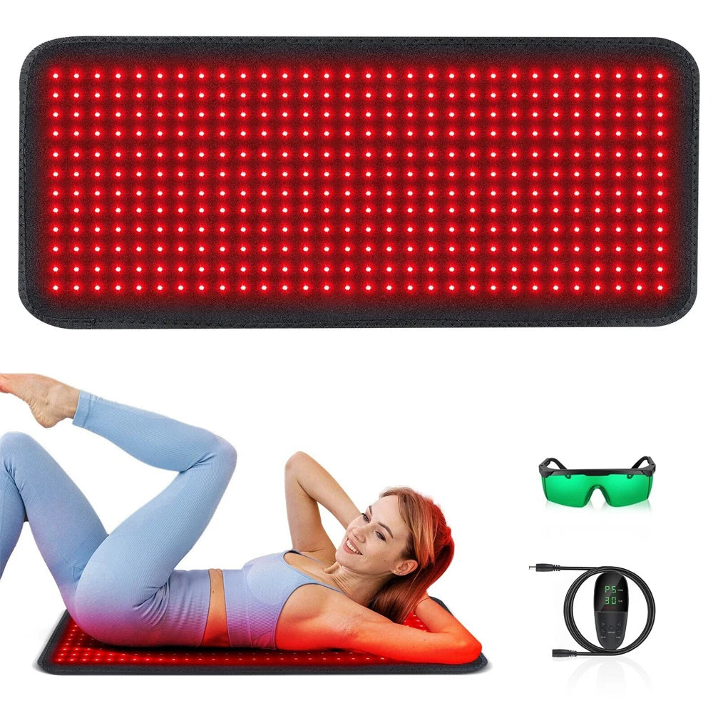 Red Light Therapy Pad For Back And Joint Relief.