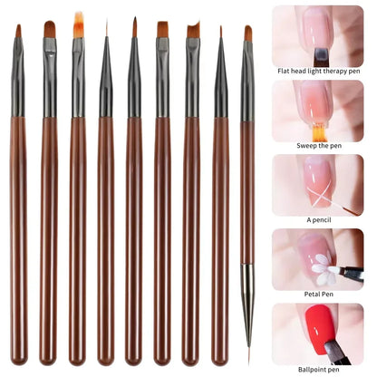 LINMANDA Nail Art Design Pen Painting Tools