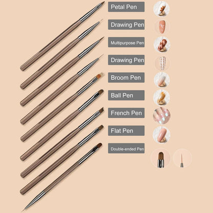 LINMANDA Nail Art Design Pen Painting Tools