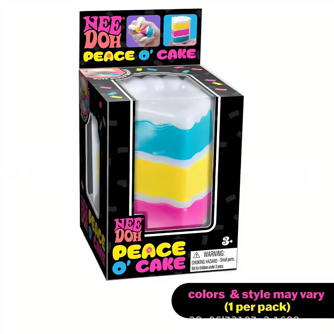 Nice Cube Sensory Nice-Sicle Stress Relief Squishy Cube Anti-Anxiety Squeeze Object For Focus ADHD Population