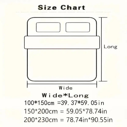 Extra Large Cooling Blanket With Smooth Hypoallergenic Airflow.