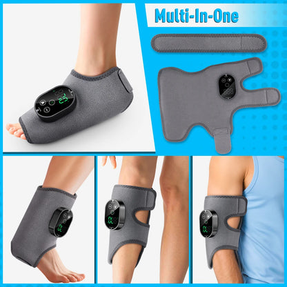 Electric Feet Heater Ankle Massager Muscle Relaxation Hot Compress Protector Ankle & wrist Brace Support