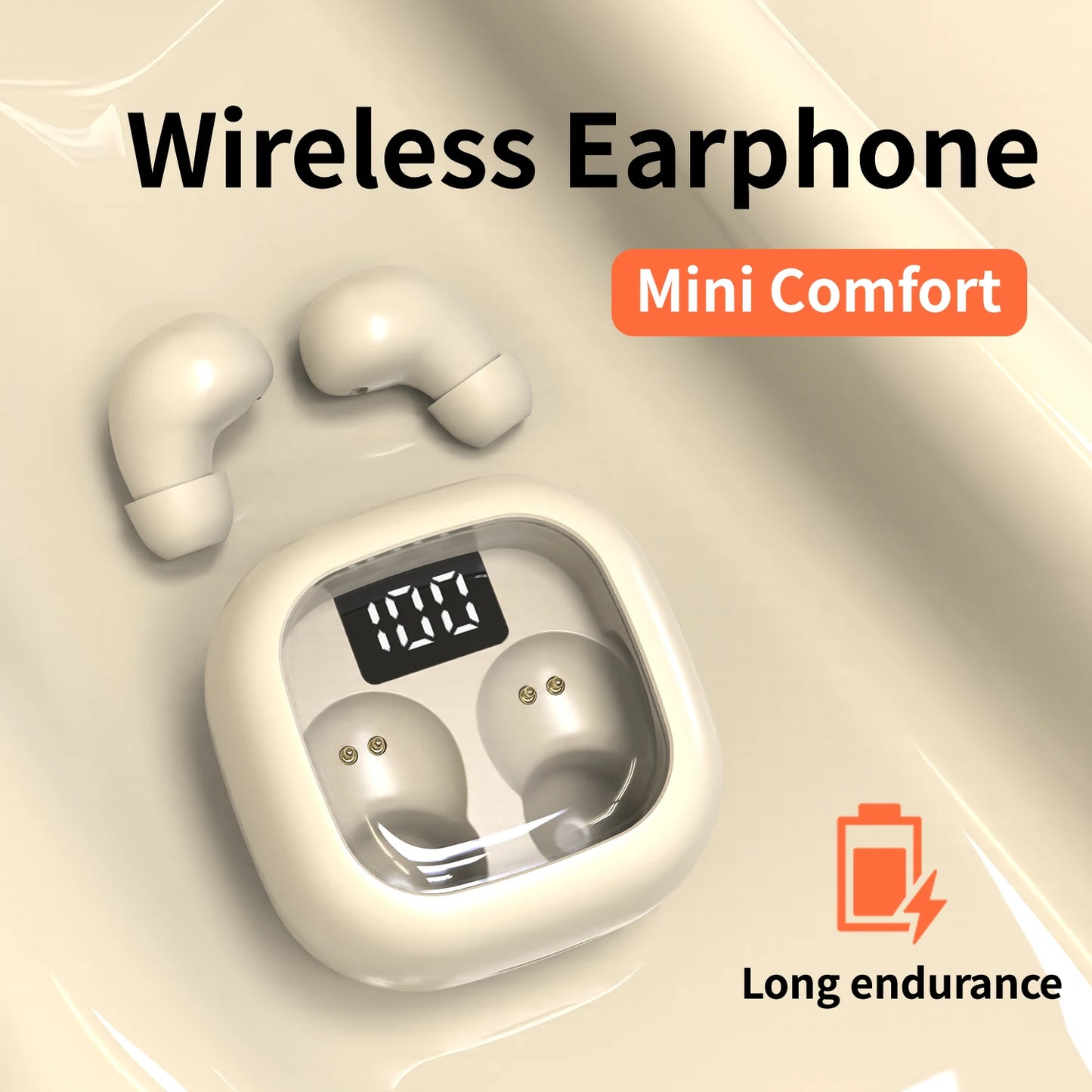 Tiny invisible Bluetooth earbuds discreet, comfortable, secure