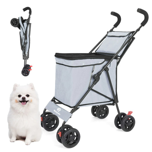 Portable multifunction cart for pets, shopping, picnics.
