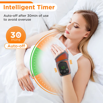 Electric Feet Heater Ankle Massager Muscle Relaxation Hot Compress Protector Ankle & wrist Brace Support