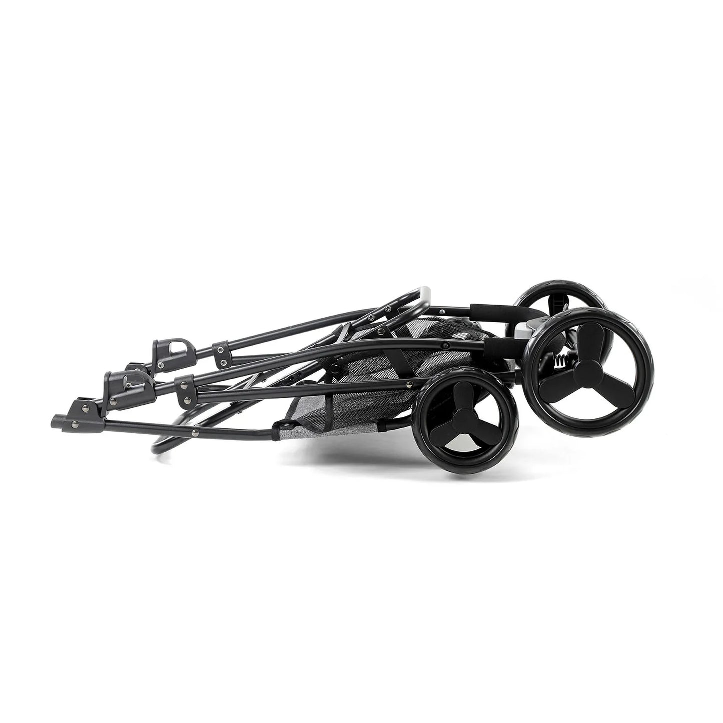 3‑In‑1 Pet Stroller With Removable Waterproof Carrier.