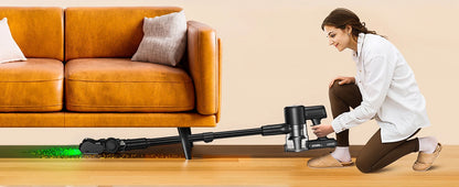 55Kpa Cordless Vacuum With Long Runtime And Anti‑Tangle.