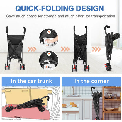Portable multifunction cart for pets, shopping, picnics.