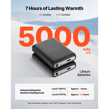 Winter Heating Socks With Battery Box Rechargeable Anti-Cold Men Thermal Heated Foot Warmer Outdoor Camping Ski Sports Wnter