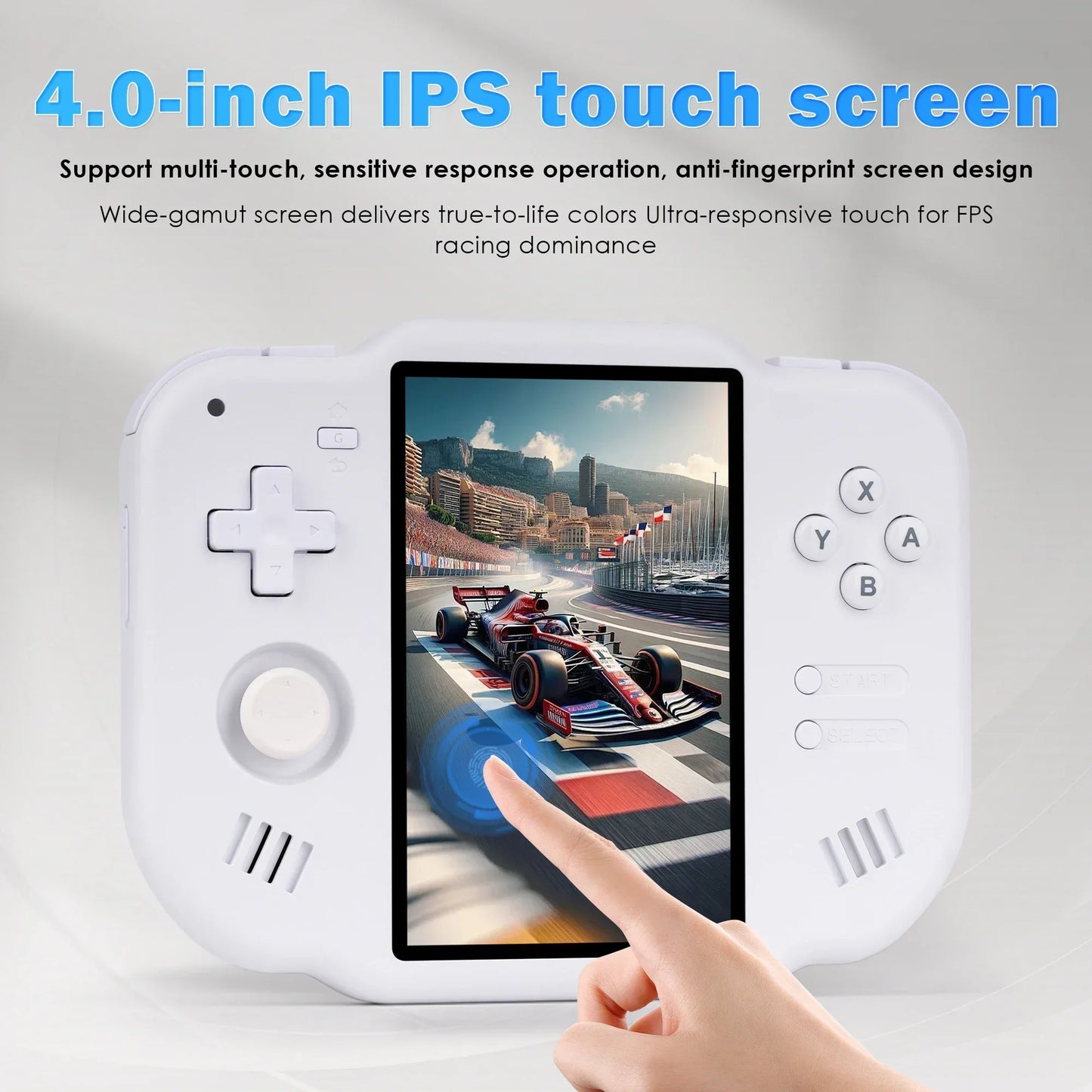 40 Handheld Game Console 4'' IPS Multi-touch Screen Android A133P Magicx Zero40 WiFi Support Vibration Motor for NDS