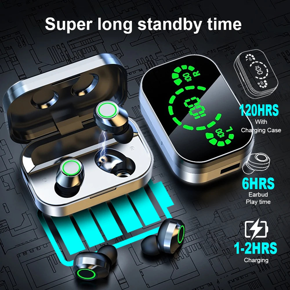 NES TWS wireless sport earbuds, HiFi calls HearPhones