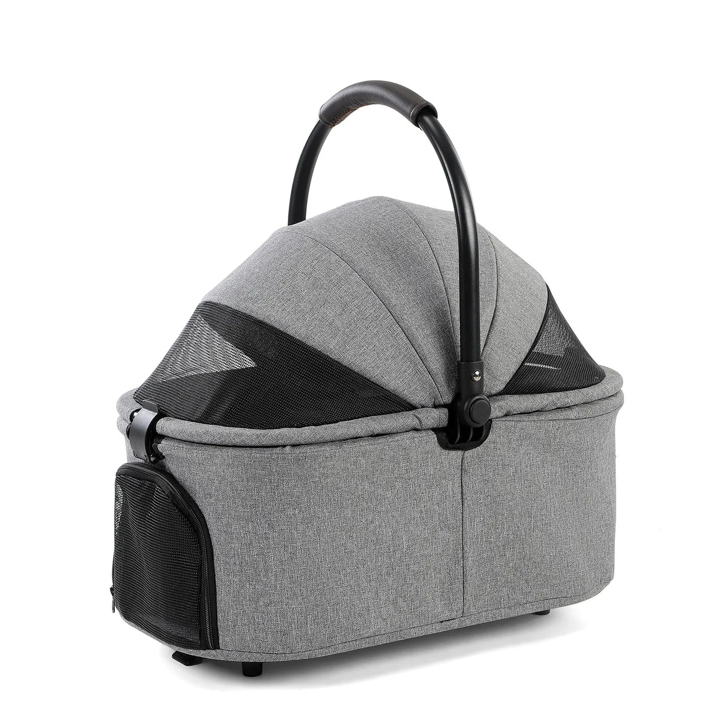 3‑In‑1 Pet Stroller With Removable Waterproof Carrier.