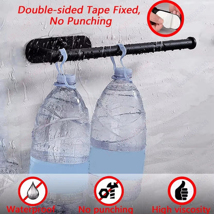 Adhesive Kitchen Paper Towel Holder And Bathroom Organizer.