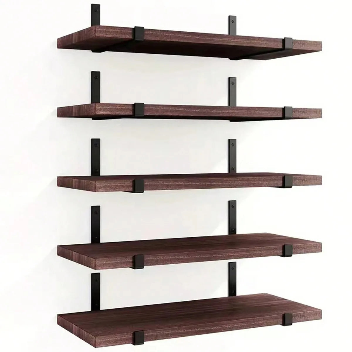 Five‑Piece Christmas Wall Shelves For Bedroom And Living Room.