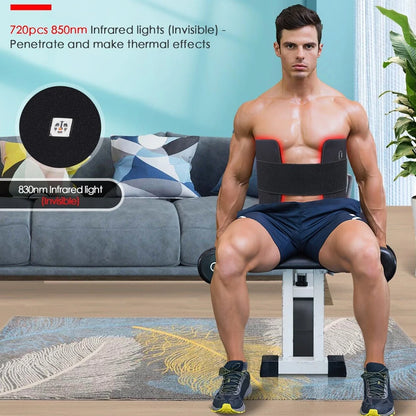 Red Light Therapy Pad For Back And Joint Relief.