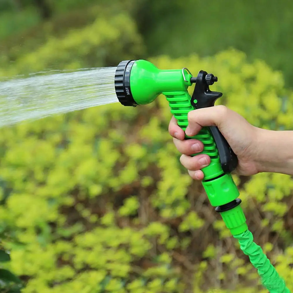 Water Gun 7 Adjustable Modes Garden Sprinkler Hose Nozzle Multifunctional Irrigation Nozzle Water Spray Gun for Car Washing