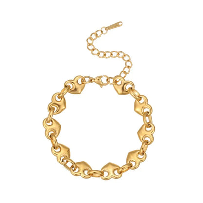 Autumn New Product Love Pig Nose Buckle Bracelet Women's European and American Fashion Light Luxury