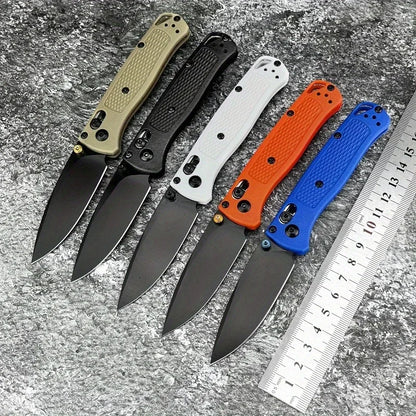 Axle Lock Folding Knife S30V Steel Blade Nylon Fiber Handle Outdoor Camping Survival EDC Practical Cutting Knife