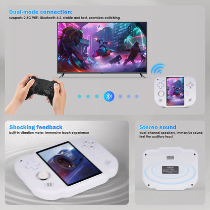 40 Handheld Game Console 4'' IPS Multi-touch Screen Android A133P Magicx Zero40 WiFi Support Vibration Motor for NDS