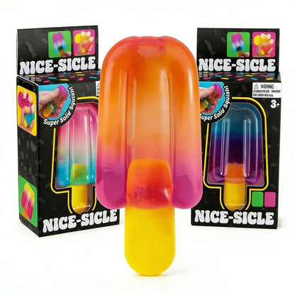 Cube Sensory Squeeze Toy Ice Cream Color Squishy Stress Relief Fidget Toys Children Adults Collectable