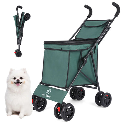 Portable multifunction cart for pets, shopping, picnics.