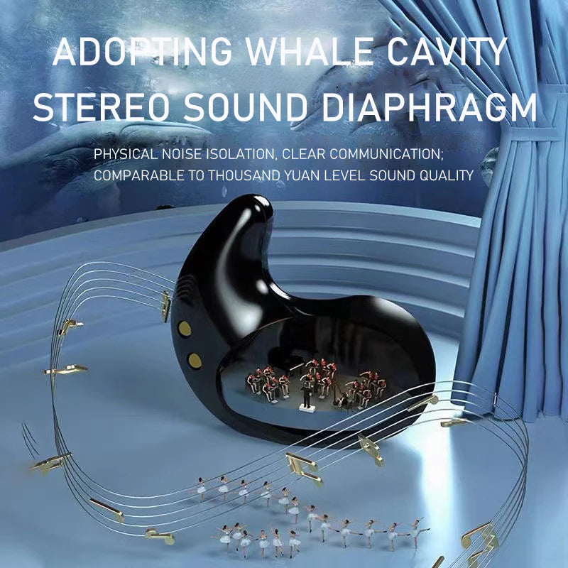 SK ultra-thin sleep earbuds: invisible, waterproof, Bluetooth