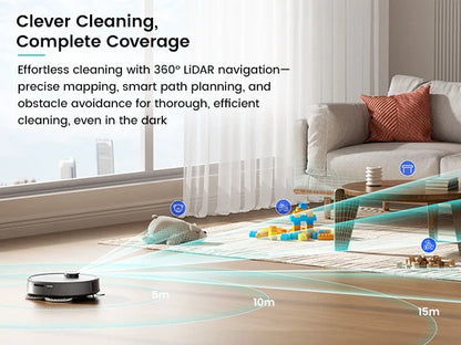 Powerful Robot Vacuum Mop With 20000Pa Suction
