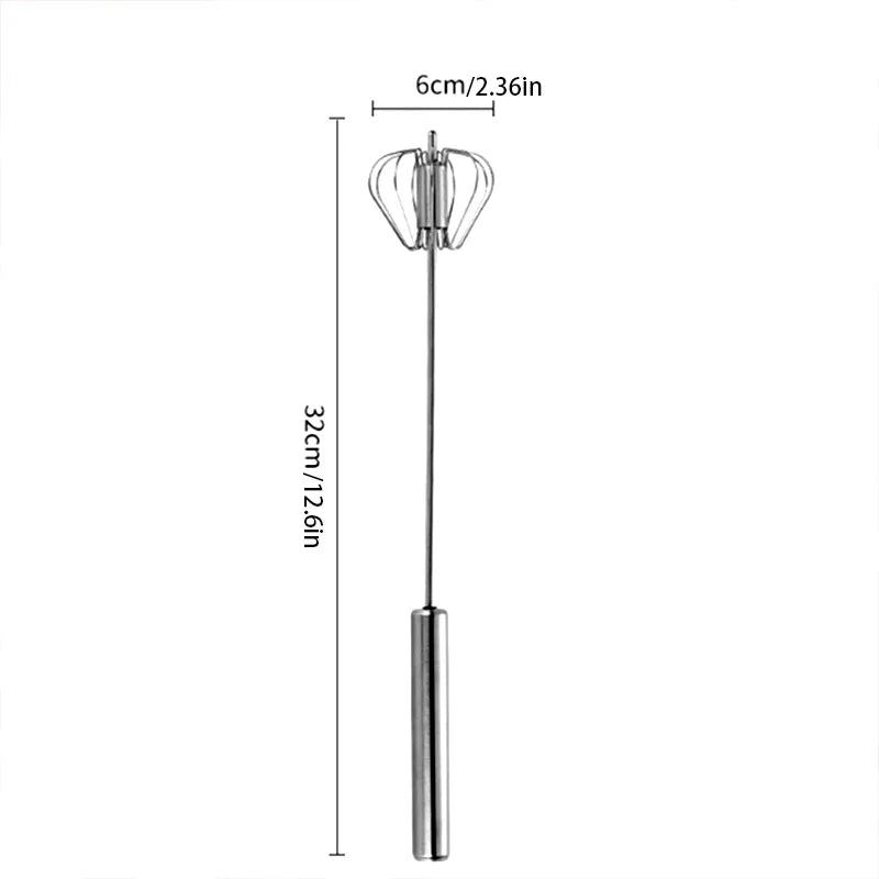 1-Second Mini Whisker, One-Press Handheld Milk Frother &Egg Beater, Perfect Valentine's Day Gift for Home Bakers & Coffee Lovers