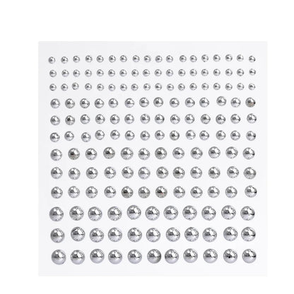 58pcs Non Piercing Lip Nails Sticker Self-adhesive Waterproof Reusable Fake Lip Nail Eyebrow Nose Ring Body Belly Button Jewelry