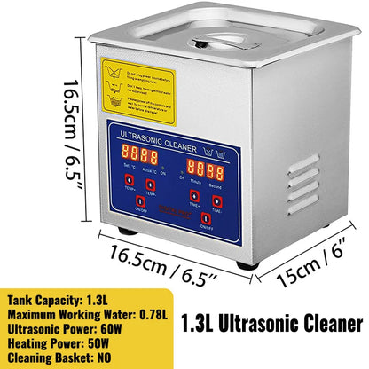 1.3L 2L 3L 6L 10L 15L 22L 30L Ultrasonic Cleaner Lave-Dishes Portable Washing Machine Ultrasound Home Clean Appliances