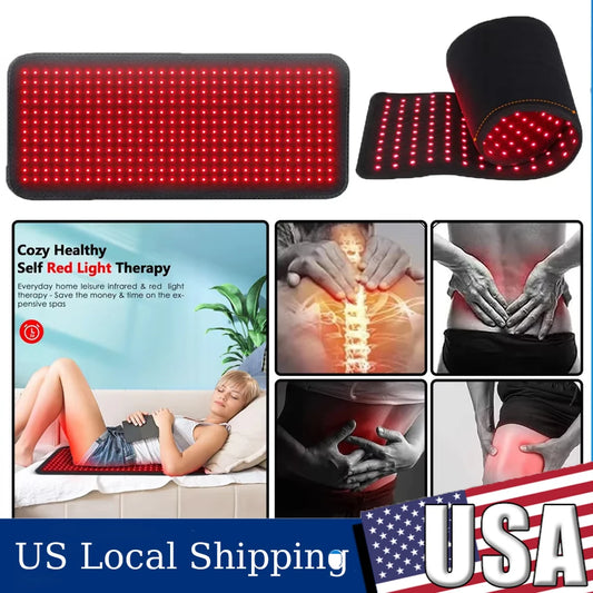 Red Light Therapy Pad For Back And Joint Relief.
