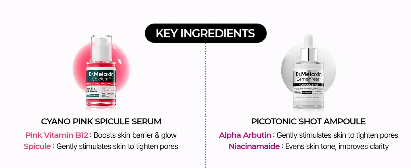 firm & lift Duo | Korean facial Collagen Firming serum plumping skin & tightening refines skin repair density