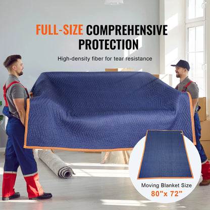 Heavy Duty Moving Blankets Protect Furniture And Appliances.