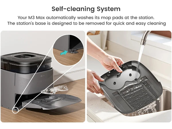 Powerful Robot Vacuum Mop With 20000Pa Suction