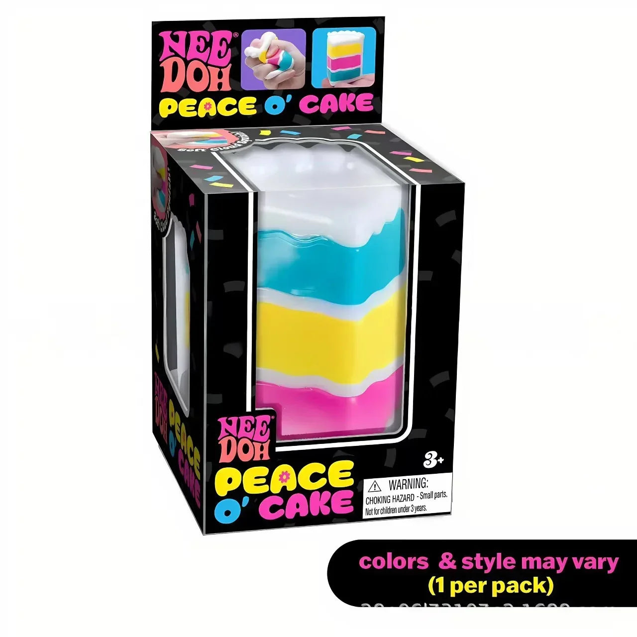 Nice Cube Sensory Nice-Sicle Stress Relief Squishy Cube Anti-Anxiety Squeeze Object For Focus ADHD Population